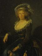eisabeth Vige-Lebrun, Portrait of Maria Teresa of Naples and Sicily